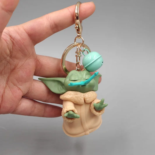 Adorable Baby Yoda Keychain – Perfect for Star Wars Fans and Collectors