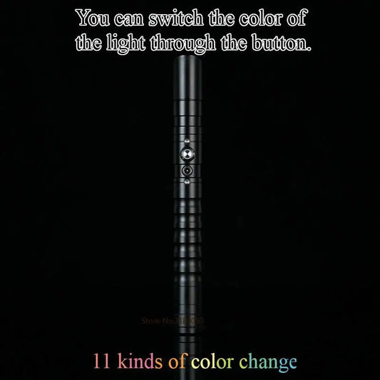 2024 Hot 100CM Lightsaber - The Ultimate RGB Metal Sword for Cosplay