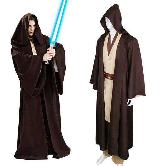Unisex Jedi/Sith Knight Cloak – Perfect for Halloween &amp; Cosplay