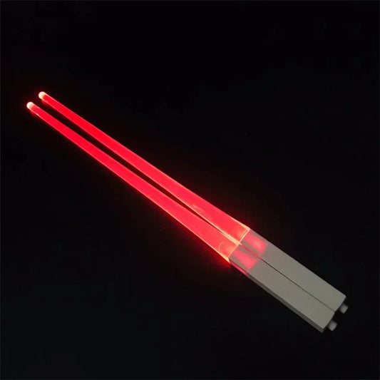 Illuminate Your Dining Experience with Star Wars-Themed LED Lightsaber Chopsticks