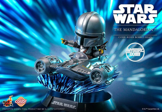 Original Star Wars Darth Vader &amp; Boba Fett Cosbi Rider Series Figures