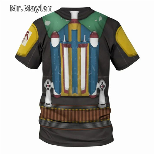 Embrace the Dark Side with Our Darth Vader 3D Cosplay T-Shirt