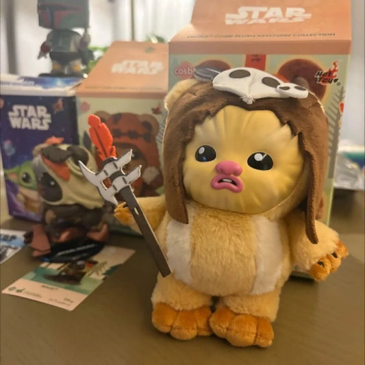 Hot Toys Official Star Wars Ewok Cosbi Mini Figures – Mystery Blind Box Collectibles