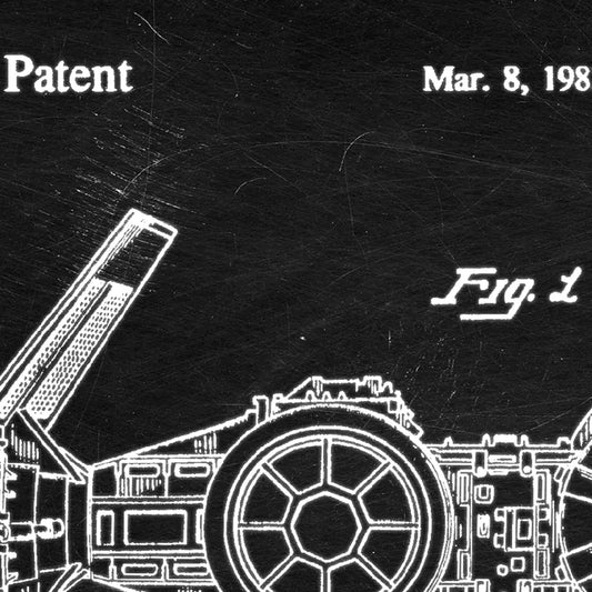 Air Vehicle Patent Poster – Perfect Gift for Science Fiction Enthusiasts