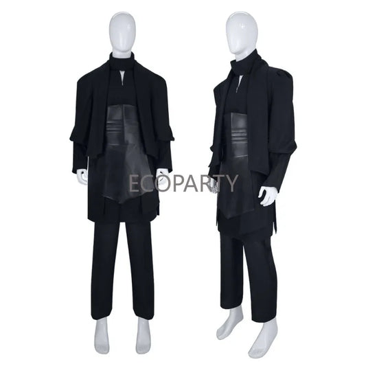 Men's Darth Maul Black Tunic Costume for Ultimate Cosplay Experience