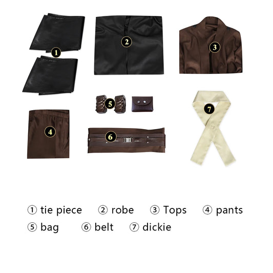 Jedi Anakin Cosplay Costume – Perfect for Halloween and Carnival Events