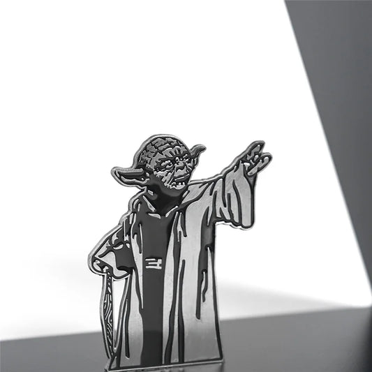 Star Wars The Mandalorian Master Yoda Stainless Steel Bookends