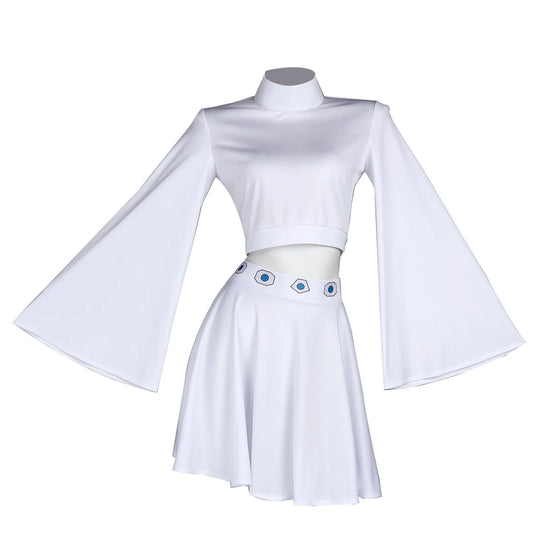 Leia Cosplay Costume – Fantasy Princess Dress for Women &amp; Girls