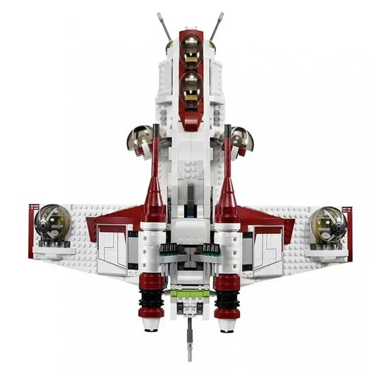 Star Wars Republic Dropship Gunship Building Blocks – 1228 Pieces