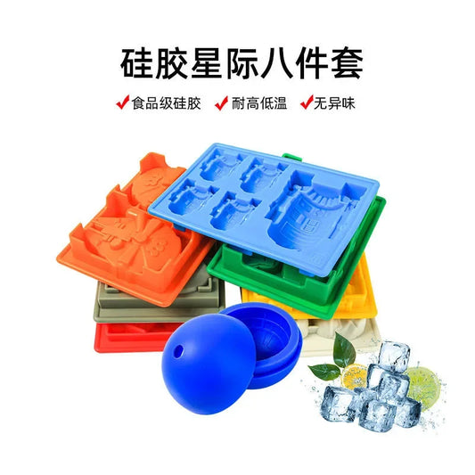 Star Wars Ice Cube Moulds – Creative DIY Tools for Kitchen &amp; Bar