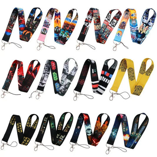 Star Wars Series Phone Lanyard – Cartoon Keychain Neck Strap Accessories