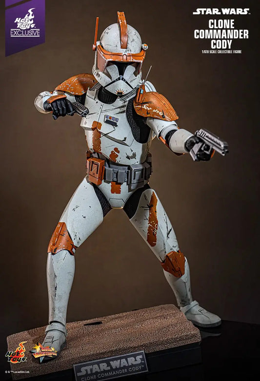 Hottoys Exclusive Clone Commander Cody Action Figure – A Must-Have for Star Wars Fans