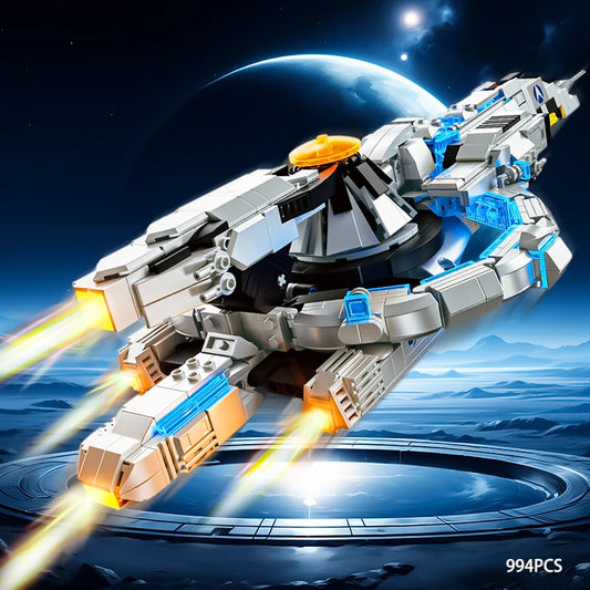 Space Fighter Building Blocks – Sci-Fi Models for Young Builders