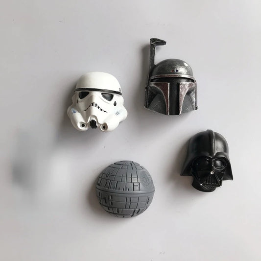 Star Wars 3D Anime Fridge Magnets – Perfect for Home &amp; Kitchen Décor