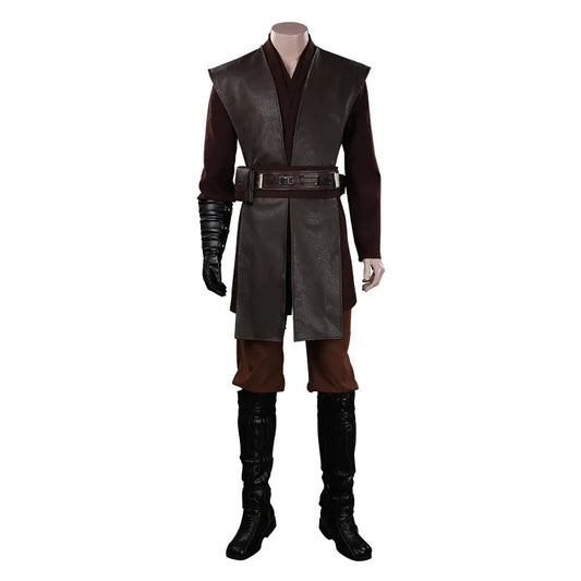 Anakin Skywalker Jedi Cosplay Costume – Perfect for Halloween &amp; Carnivals