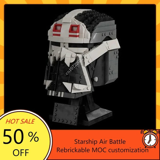 733PCS Space Battle Bad Batch Helmet - WRECKER Star Movie Building Blocks