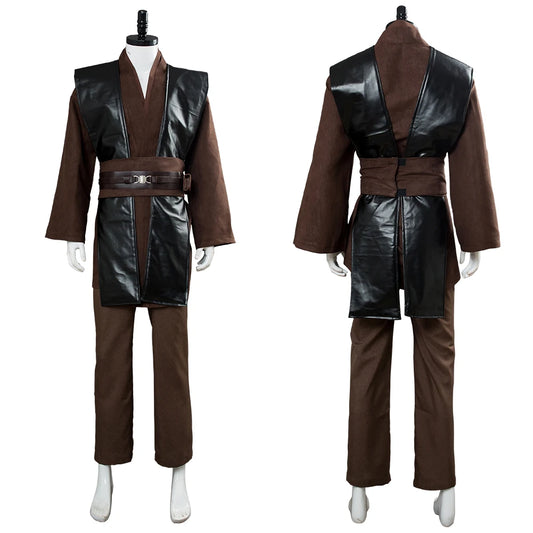 Anakin Cosplay Costume – Jedi Uniform for Movie and Party Enthusiasts