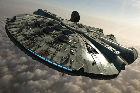 Star Wars Millennium Falcon Canvas Art – Epic Wall Decor for Fans