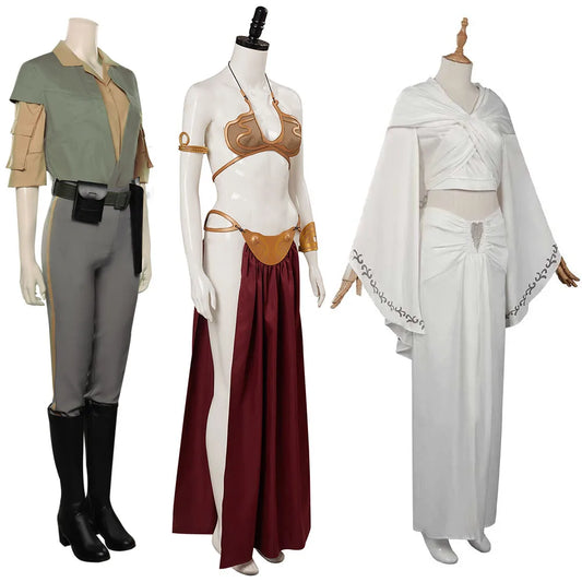 The Last Jedi Leia Organa Cosplay Costume for Women – Perfect for Role Play