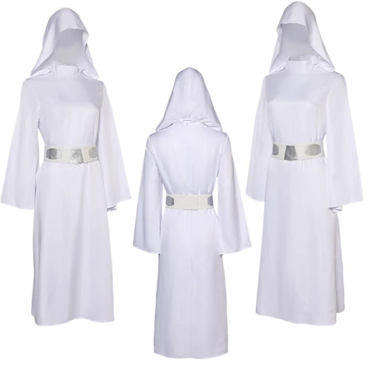 Leia Cosplay Costume – Iconic Space Battle Princess Outfit for Adults