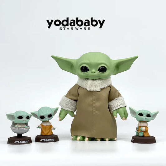STAR WARS Baby Yoda Grogu PVC Action Figure – Perfect for Fans &amp; Collectors
