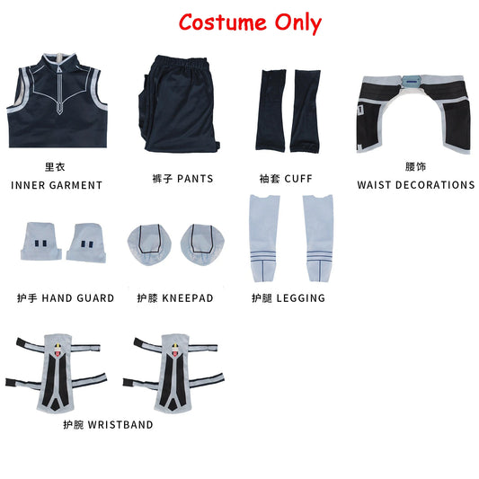 Star Adult Ahsoka Tano Cosplay Costume – Full Set for Comic Con &amp; Halloween