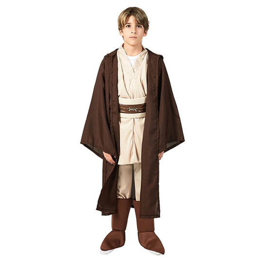 Jedi Warrior Full Set Cosplay Costume for Kids – Ideal for Halloween &amp; Carnival