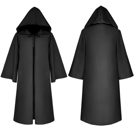 Anakin Black Cloak Cosplay Costume – Perfect for Halloween &amp; Cosplay Enthusiasts