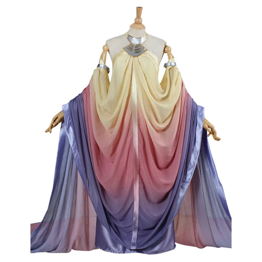 Padme Queen Amidala Naberrie Lake Dress Cosplay Costume