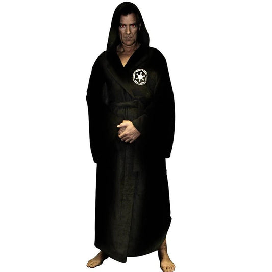 Cozy and Luxurious Male Flannel Robe with Hood – Perfect for Winter Comfort