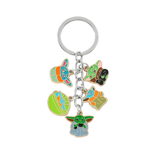Star Classic Wars Yoda Keychain – Cute &amp; Creative Accessories for Fans