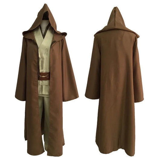 Star Wars Jedi Knight Anakin &amp; Obi-Wan Cosplay Costumes for Adults