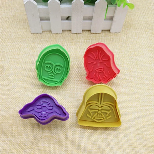 Star Wars Cookie Cutters – 3D Plastic Moulds for Baking Enthusiasts