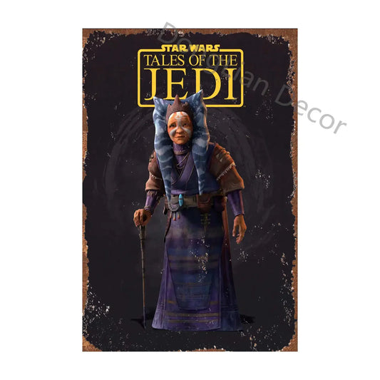 MINISO Star Movie Wars Metal Tin Sign – Wall Art Decor Poster