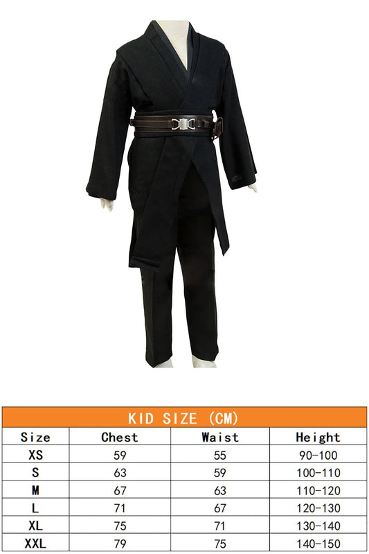 Anakin Skywalker Cosplay Costume for Kids – Perfect for Halloween and Carnival