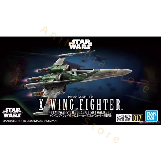 Bandai Original STAR WARS Anime Figure X-WING FIGHTER 017 – Action Figure for Collectors