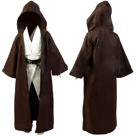 Kids Boys Anakin &amp; Obi Wan Cosplay Costumes – Space Battle Knight Outfits