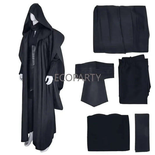 Men's Darth Maul Black Tunic Costume for Ultimate Cosplay Experience