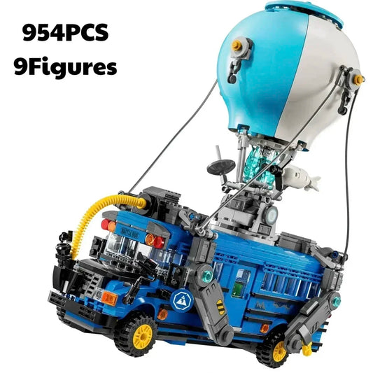 2025 NEW Battle Model Bricks Bus Building Blocks Set – Educational Toy
