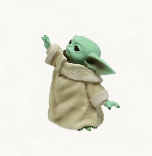 Adorable Baby Yoda Statue – Perfect Addition for Star Wars Enthusiasts