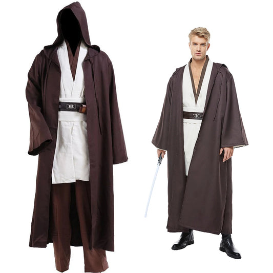 Obi Wan &amp; Anakin Cosplay Robe – Epic Fantasy Knight Costume