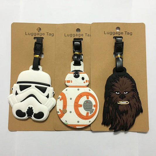 Cartoon Star Wars Travel Luggage Tags – Cute and Functional Accessories