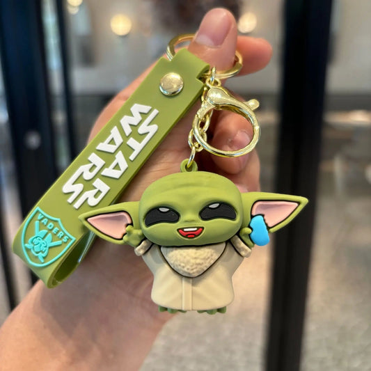 Star Wars Baby Yoda Keychain – Adorable Handbag Pendant for Fans